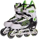 Роликовые коньки раздвижные Zelart Roller Extreme My Go 2916 размер 29-32 White-Black-Green - изображение 3