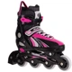 Роликові ковзани розсувні Zelart Space Racer My Go 2918 33-36 Black-Pink - зображення 3