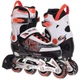 Роликові ковзани розсувні Zelart Roller Extreme 2916 розмір 29-32 White-Black-Orange - зображення 1