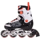 Роликові ковзани розсувні Zelart Roller Extreme 2916 розмір 29-32 White-Black-Orange - зображення 4