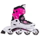 Роликовые коньки раздвижные Zelart 2925 размер 30-33 Black-White-Pink - изображение 4