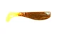 Силиконовый виброхвост Fox 6см Trapper #058 (brown yellow) (1шт) - изображение 1