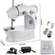 Швейная мини машинка 4 в 1 Mini Sewing Machine белая - изображение 5