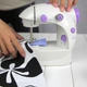 Швейная мини машинка 4 в 1 Mini Sewing Machine белая - изображение 8