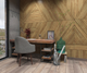 Настінна панель WoodGood Lines 1000*1000 мм ясен SLT.T 3007 - зображення 4