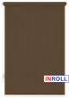 Ролета тканевая INROLL Есо-Mini 25х185 см BO Berlin Коричневый 216 - изображение 1
