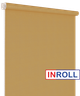 Ролета тканевая INROLL Есо-Mini 107,5х185 см Camila Светло-коричневый A633 - изображение 3