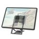 Тримач-підставка Hoco Main-way ultra-thin alloy folding desktop stand для смартфонів/планшетів - зображення 2