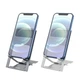 Тримач-підставка Hoco Main-way ultra-thin alloy folding desktop stand для смартфонів/планшетів - зображення 6