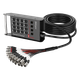 Мультикор Roxtone STBN1608L30, XLR - XLR, 24 канала, длина 30 м - изображение 1