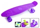 Скейтборд Пенні борд Penny Board 22" VIOLET Фіолетовий Світяться колеса - зображення 3
