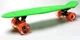 Скейтборд Пенни борд Penny Board 22" GREEN Зеленый Светящиеся колеса - изображение 4