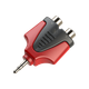 Переходник Roxtone RPAN350 3.5mm jack stereo male (папа) - 2xRCA female (мама) - изображение 1