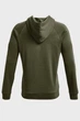 Мужское зеленое худи UA RIVAL FLC SIGNATURE HD Under Armour XL 1366363-390 - изображение 6