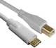 Кабель UDG Ultimate Audio Cable USB 2.0 C-B White Straight 1.5m - изображение 2