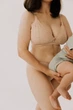 Бюстгальтер для кормления AMO'D'AMO "Nancy Beige" 75C Бежевый - изображение 6