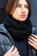Шарф Хомут Without Scarf Woman Black 319381351 - зображення 2