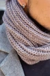Шарф Хомут Without Scarf Brown - изображение 4