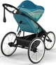 Спортивная беговая прогулочная коляска Cybex Sport Avi Maliblue на черной раме с черными деталями - изображение 4