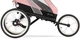 Спортивная прогулочная коляска Cybex Sport Zeno Silver Pink на черном шасси с оранжевыми деталями - изображение 8