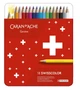 Набір водостійких олівців Caran d'Ache Swisscolor 18 штук - изображение 1