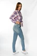 Джинси Lee Sallie Relaxed Slim Tapered (L30KECRO) Синій 29-31 - зображення 4
