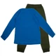 Піжама (футболка з довгими рукавами + штани) MATILDA 9056-4 152 см Синьо-чорна - зображення 2