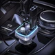 FM-модулятор + автомобильное зарядное устройство Borofone BC32 Sunlight, Black - изображение 6