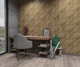 Настінна панель WoodGood Triangle у формі трикутників 280*280 мм ясен SLT.Т 3006 - зображення 4