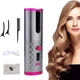 Беспроводная плойка для завивки волос Ramindong Hair curler RD-060 Серая с розовым - изображение 3