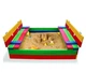 Детская песочница деревянная Baby Sport SB Дерево 200х200х23 см (Песочница - 30) - изображение 1