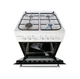 Плита комбінована MILANO ML60 EF50+біла - зображення 1