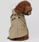 Парку для собак з хутряним капюшоном Dog Baby Norway L Cream - зображення 1