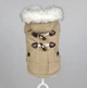 Парку для собак з хутряним капюшоном Dog Baby Norway L Cream - зображення 4
