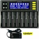 Умное зарядное устройство LiitoKala Lii-S8 на 10 каналов для Ni-Mh, Ni-Cd, LiFePO4, Li-ion и Крона (блок питания в комплекте) - изображение 1