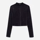 Топ женский H&M 9314442 XS Фиолетовый блестящий (AB5000000703463_KAY2000001107430) - изображение 1
