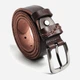 Ремень мужской из натуральной кожи Vintage leather-20068 115 см Коричневый - изображение 2