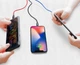 Кабель Baseus 3в1 Three Primary Colors 3.5A (Micro USB+Lightning+Type-C) 1.2m - зображення 5