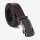 Ремень мужской из натуральной кожи Vintage leather-20278 115 см Коричневый - изображение 2