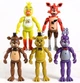 Игровой набор 5в1 Аниматроники Фнаф Пять Ночей с Фредди с подсветкой, Five Nights at freddy's, FNAF (5NAF51) - изображение 1