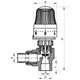 Кран термостатический с термоголовкой угловой Koer 20x1/2 PPR K0153.Pro KP0195 - изображение 3
