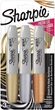 Маркеры перманентные Sharpie Metallic Permanent Markers, Chisel Tip 3 шт. (‎‎‎2089609) - изображение 1
