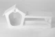 Кормушка для птиц на окно House_for_birds "Домик белый" в подарочной упаковке - изображение 6