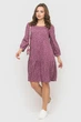 Платье Narodnyy Butik Тюльпан 42 Сиреневое 111-02 - изображение 1