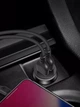 Автомобильное зарядное устройство XO TZ08 2 USB 2.1A кабель microUSB в комплекте Black (17729) - изображение 5