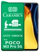 Защитная пленка Ceramics Xiaomi Poco M3 Pro 5G (керамическая 9D) (22441) - изображение 1