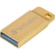 Флеш-накопитель Verbatim USB флеш накопичувач 64GB Metal Executive Gold USB 3.0 (99106) - изображение 2