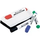 Набор маркеров Buromax JOBMAX Board, SET4шт+губка (BM.8800-84) - изображение 2
