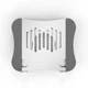 Підставка для ноутбука A12 складана Folding Laptop Stand Silver - зображення 3