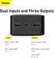 УМБ Baseus Bipow 30000 mAh 15W Black ​(PPDML-K01/PPBD050201) - изображение 13